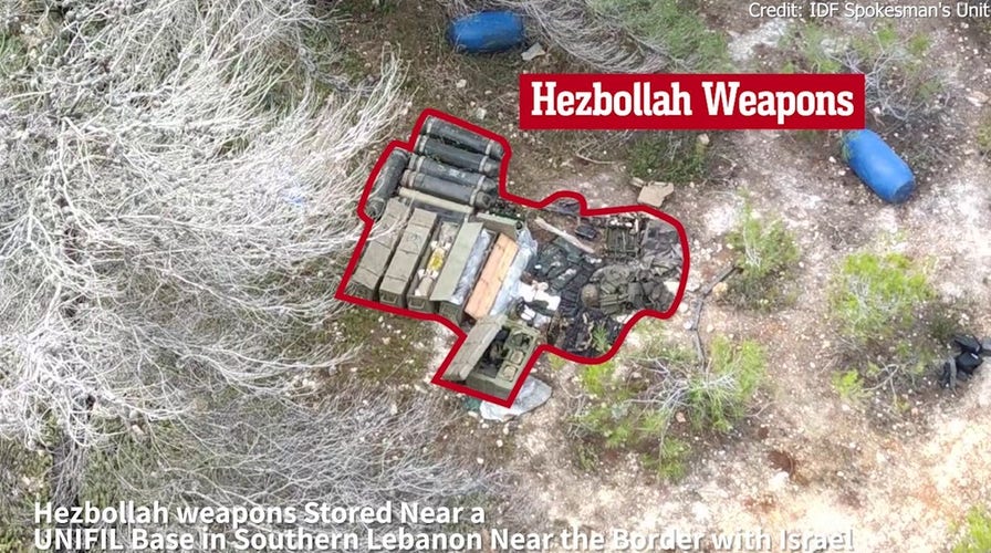 IDF uncovers Hezbollah weapons cache close to UNIFIL post