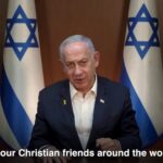 Israel’s Benjamin Netanyahu wishes a merry Christmas to Christians around the world