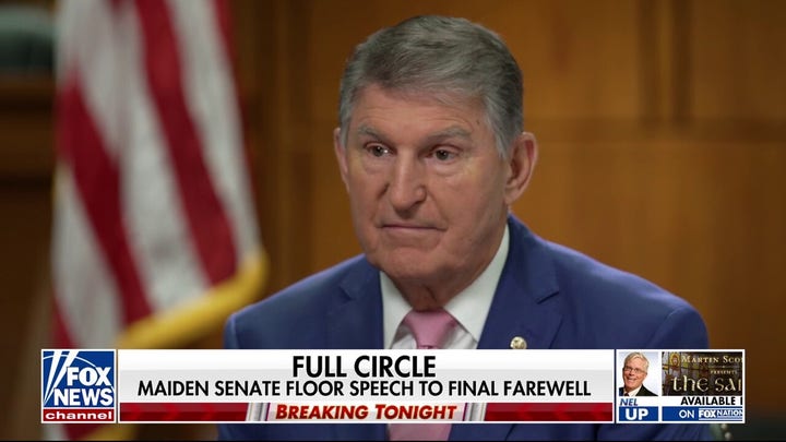 Sen. Manchin reveals how he wants to be remembered as he leaves office