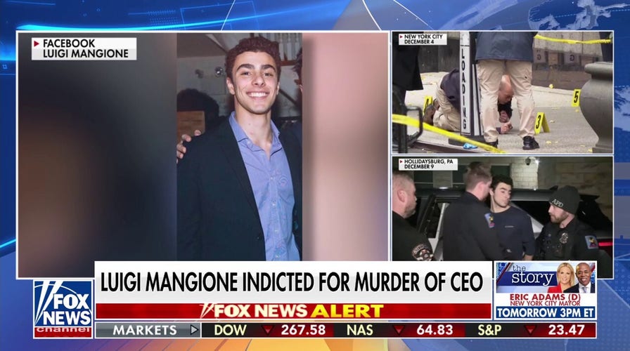 Luigi Mangione charged with 3 counts of murder