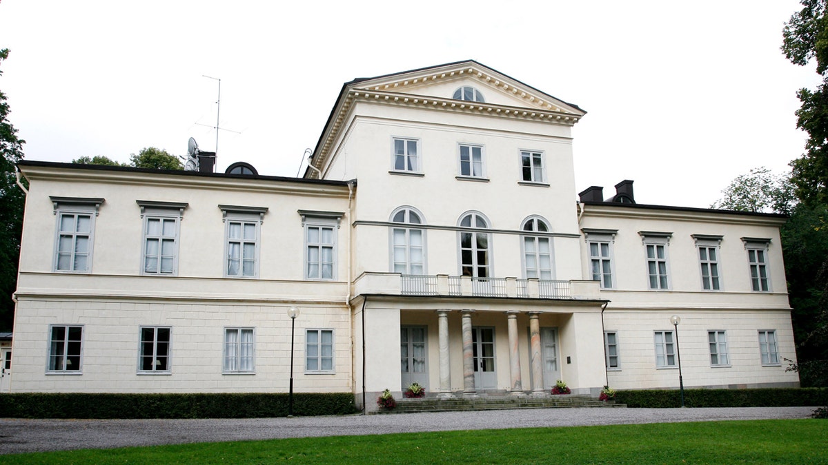 Haga Palace, where the Swedish royal family lives