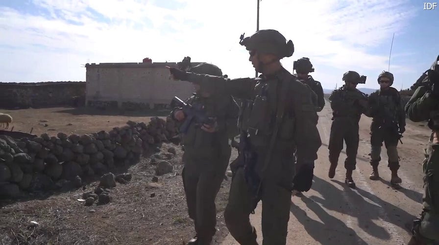 Israeli paratroopers conduct 'defense activities' in Syria after fall of Assad