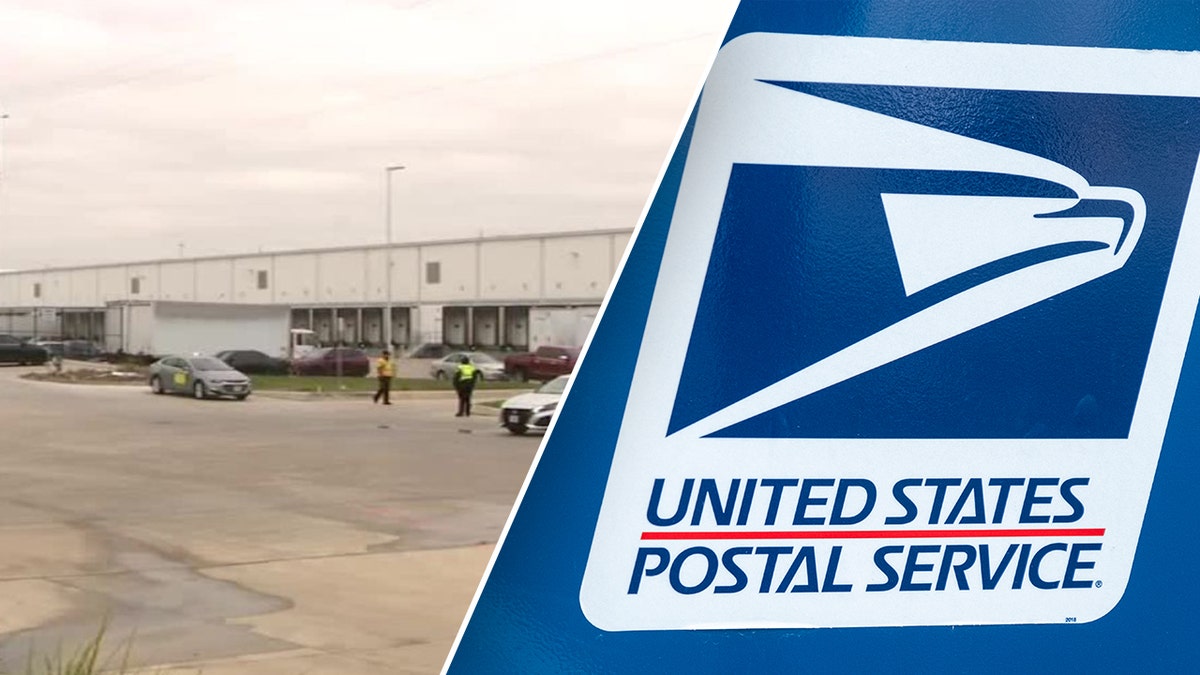 USPS processing facility in Missouri City, Texas