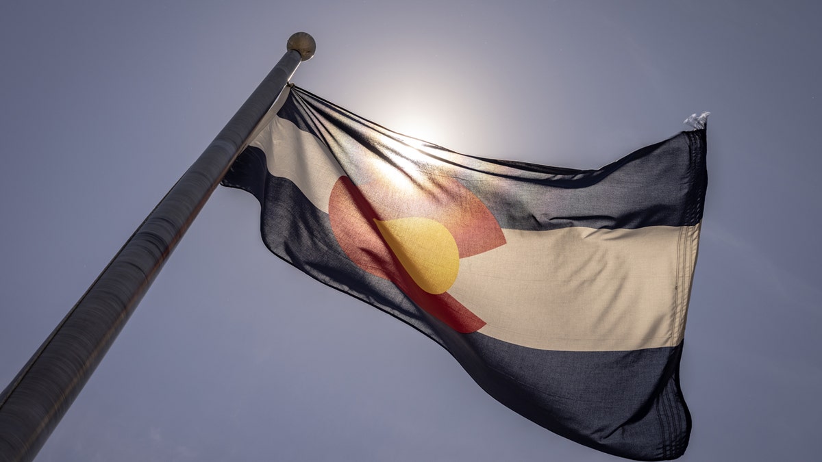 Colorado state flag 