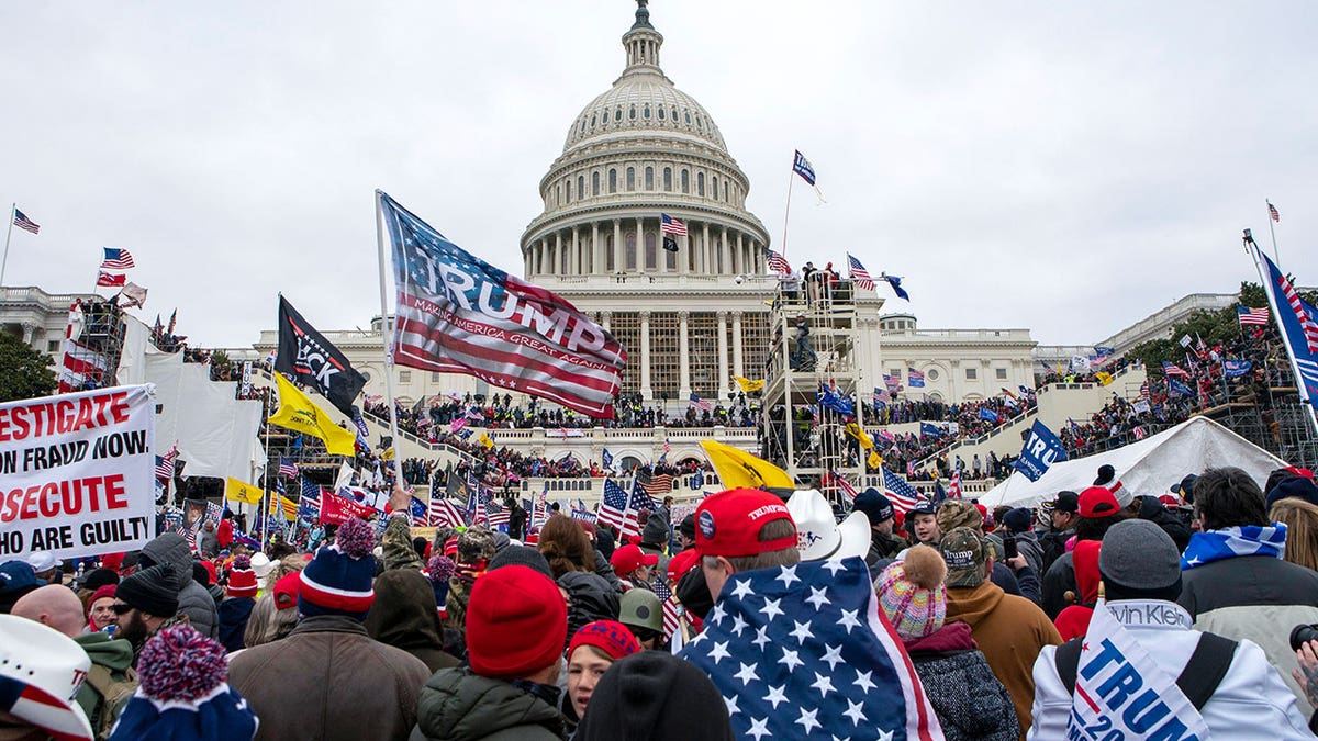 photo from Jan. 6 riot at US Capitol